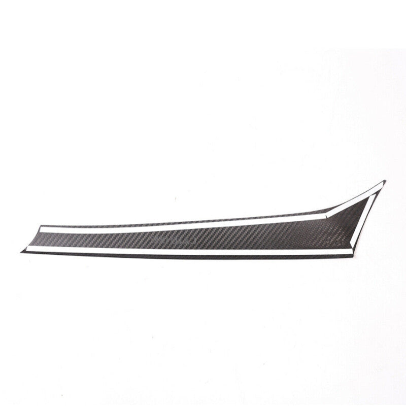 Real Carbon Fiber Dashboard Console Center Panel Trim For Alfa Romeo Giulia 9
