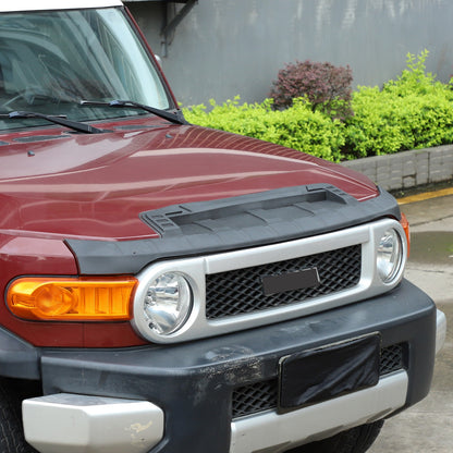TPE Bonnet Hood Bra Stone Guard Deflectors For Toyota FJ Cruiser 2007-2021 US 11