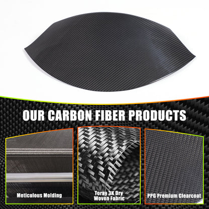 Real Carbon fiber Dashboard Instrument Upper Cover Trim For Corvette C6 2005-13 19