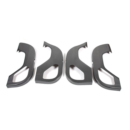 ABS Carbon Fiber Door Anti-kick Panel Trim For LR Range Rover Vogue 2023-2024 6