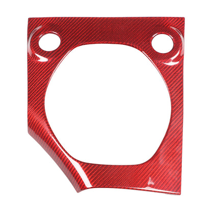 Red Real Carbon Fiber Interior Center Console Trim For Nissan Z 400Z RZ34 2023+ 29