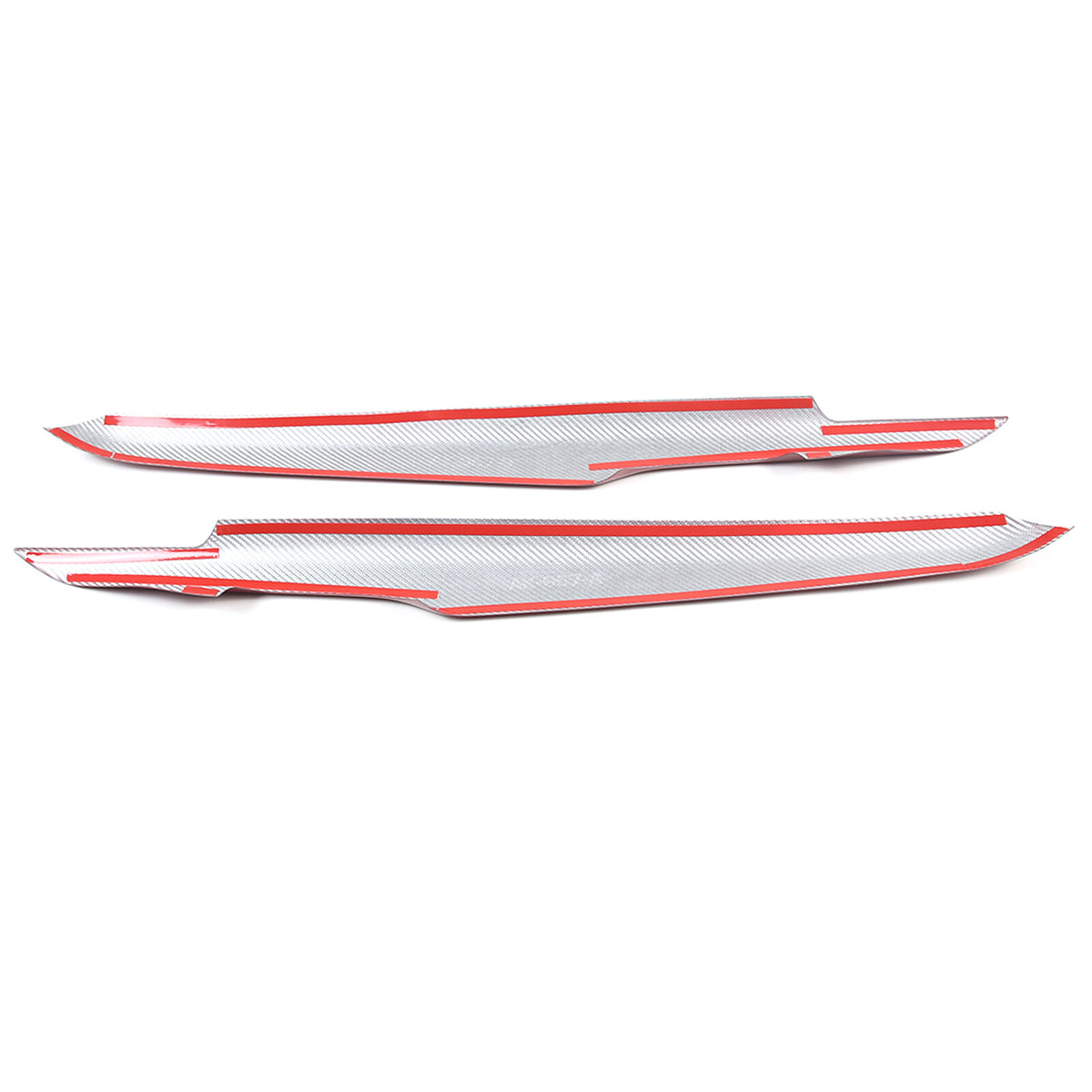 Red Real Carbon Fiber Dash Panel Door Handle Trim Kit Accessory For Corvette C8 13