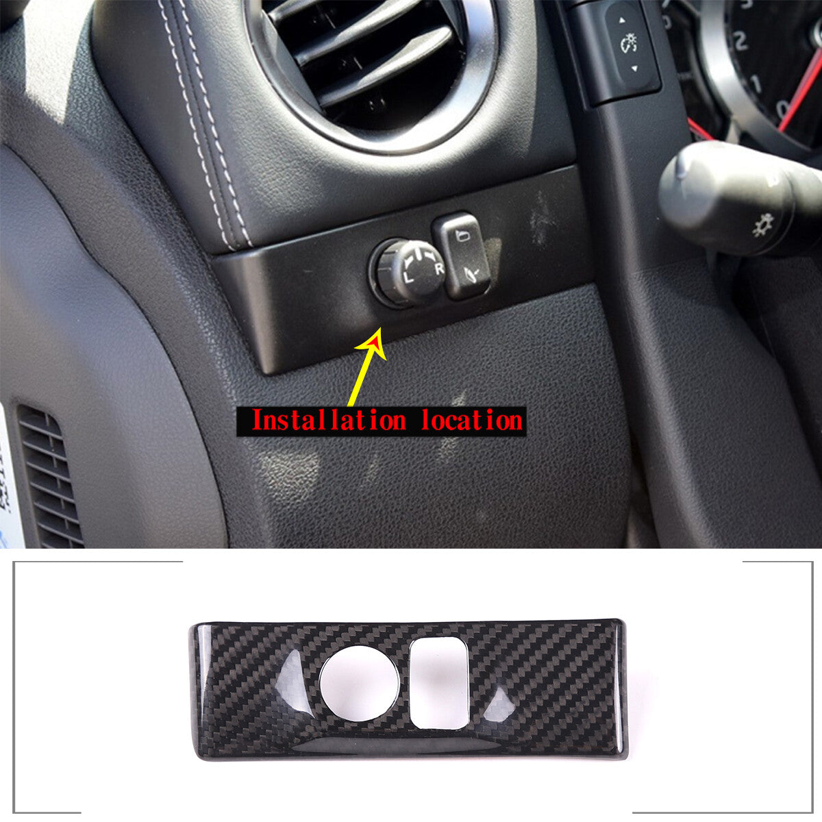 Real Carbon Fiber Interior Set Cover Trim Kit For  Nissan GTR R35 2008-2016 US 52