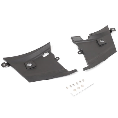 ABS Black Front Engine Bay Side Trim For Toyota Land Cruiser Prado LC250 24+ US 7