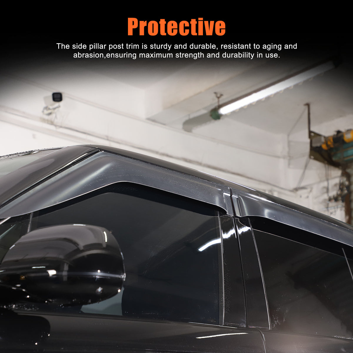 For Range Rover Vogue L460 2023+ Window Wind Visor Rain Guard Vent Deflector 6