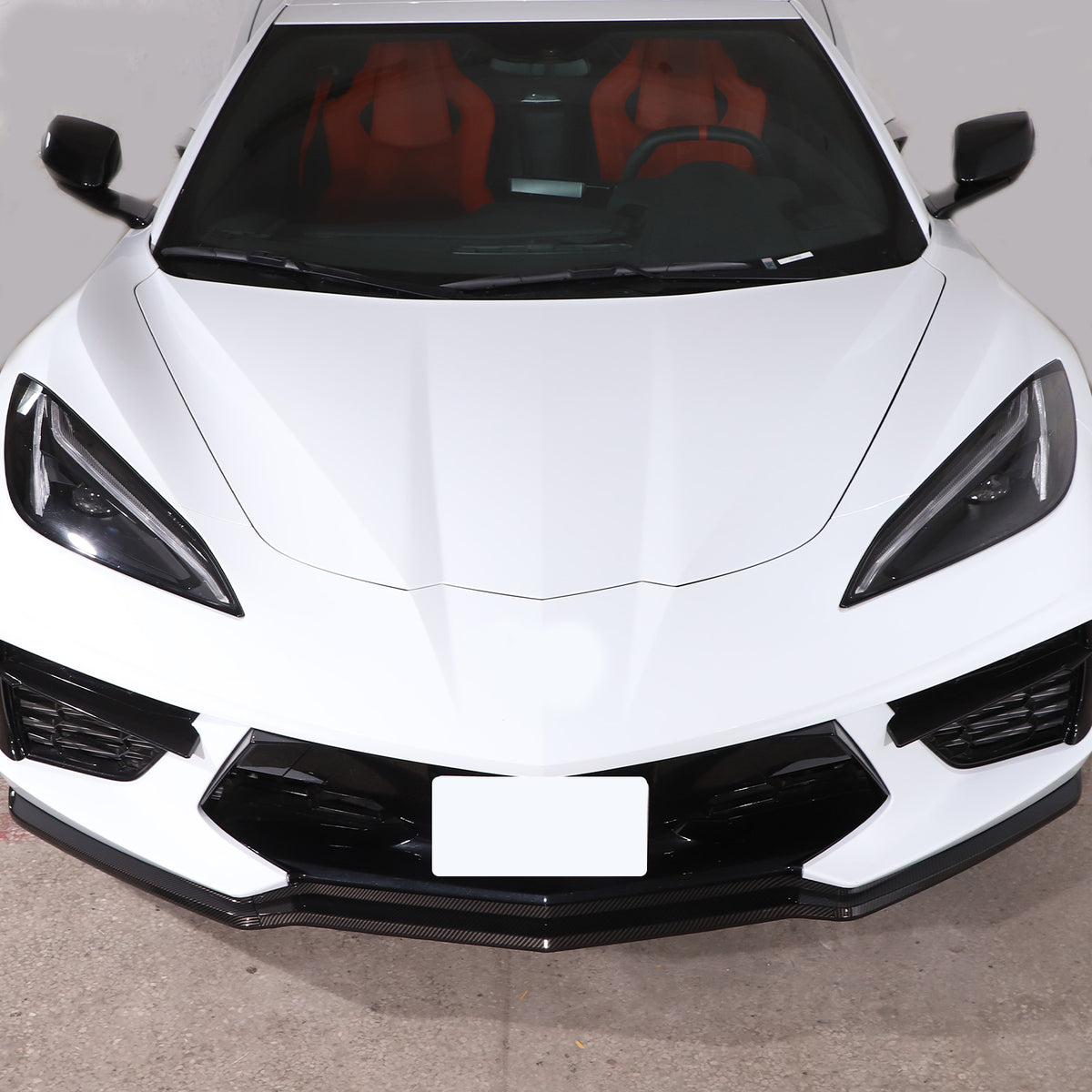 Car Exterior Decoration Cover Trim Kit Accessories For Corvette C8 Coupe 20-25 64