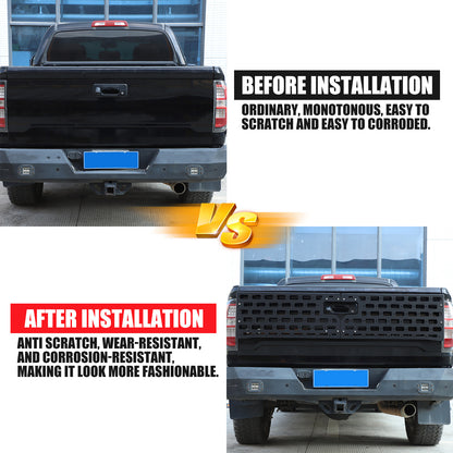 Rear Bed Molle Panel Truck Bed Tailgate Molle Panel For Toyota Tundra 2014-2021 14