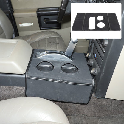 Suede Cloth Center Console Gear Shift Trim Cover For Hummer H2 2003-2009 US 2