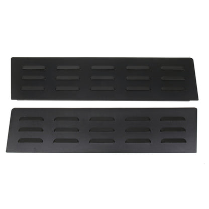 Black Alloy Door Window Air Vents Screens For Toyota Land Cruiser Prado 10-23 15