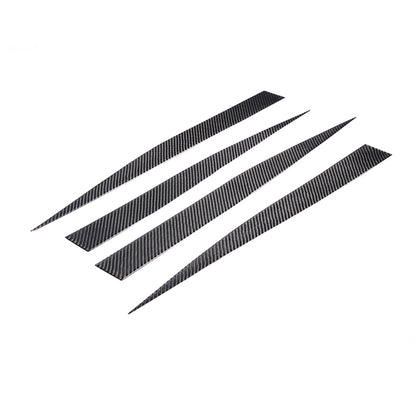 4PCS Soft Carbon Fiber Side Skirt Body Protector Trim For Corvette C8 2020-26 US 12