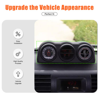 Matte Black ABS Interior Full Set Cover Trim Kit Set For FJ Cruiser 2007-2021 5