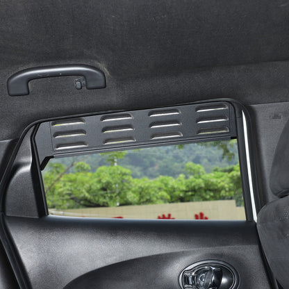 Rear Door Window Louver Air Vent Panel Trim Cover For Nissan Juke 2011-2019 9