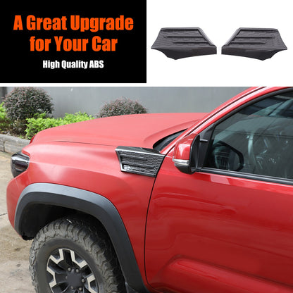 Carbon Fiber ABS Side Fender Upper Trim Cover For Toyota Tacoma 2016-2019 1