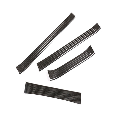 Real Carbon Fiber Outer Door Sill Scuff Plate For Porsche Cayenne E3 2018‑2021 13