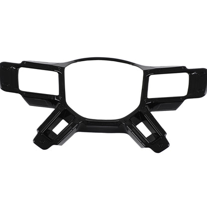 Mecha Glossy Black Steering Wheel Frame Trim For Land Rover Defender L663 20-25 15
