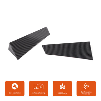 ABS Carbon fiber anti-wind buffeting deflector For Corvette C8 Coupe 2020-26 US 15