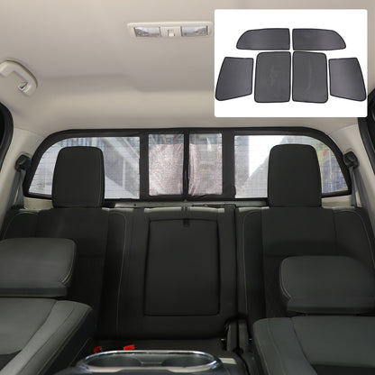 Car Window Screen Sun Shade Mesh Cover Windshield For Nissan Titan 2016-23 US 1