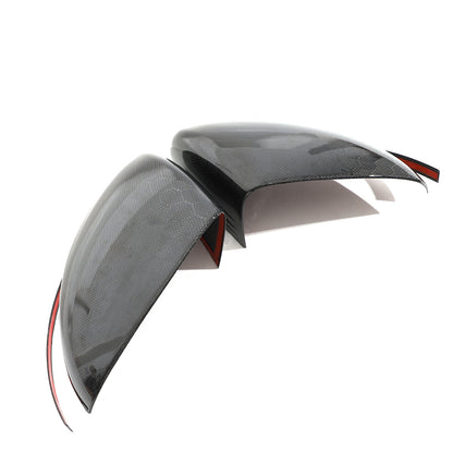 Honeycomb Real Carbon Fiber Rear View Mirror Cover Trim For Benz G500 G63 19-23 13