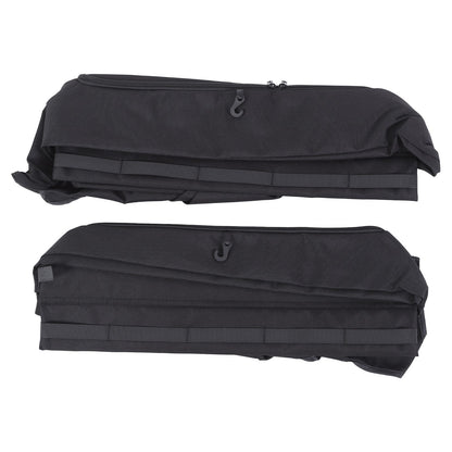Black ABS Rear Window Visor Sun Shade Cover For Volvo XC90 2015-2024 10
