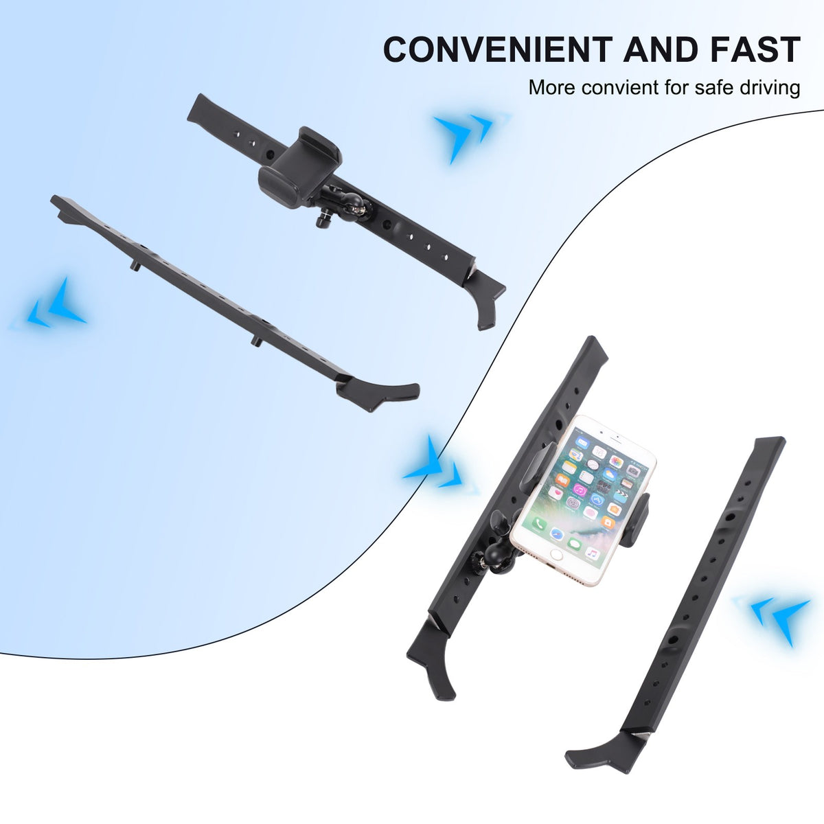 A-Pillar Mount Holder Bracket Clip For Land Rover Defender L316 2004-2018 23