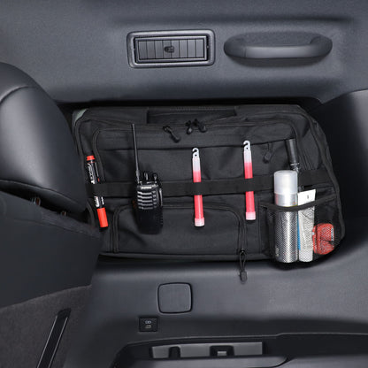 Car Trunk Right Side Window Storage Bag Tool Bag For Lexus GX550 2024 11