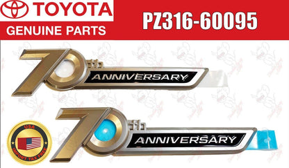 TOYOTA Genuine Land Cruiser LX 300 Emblem 70th Anniversary Budge FJA300W VJA300W 1
