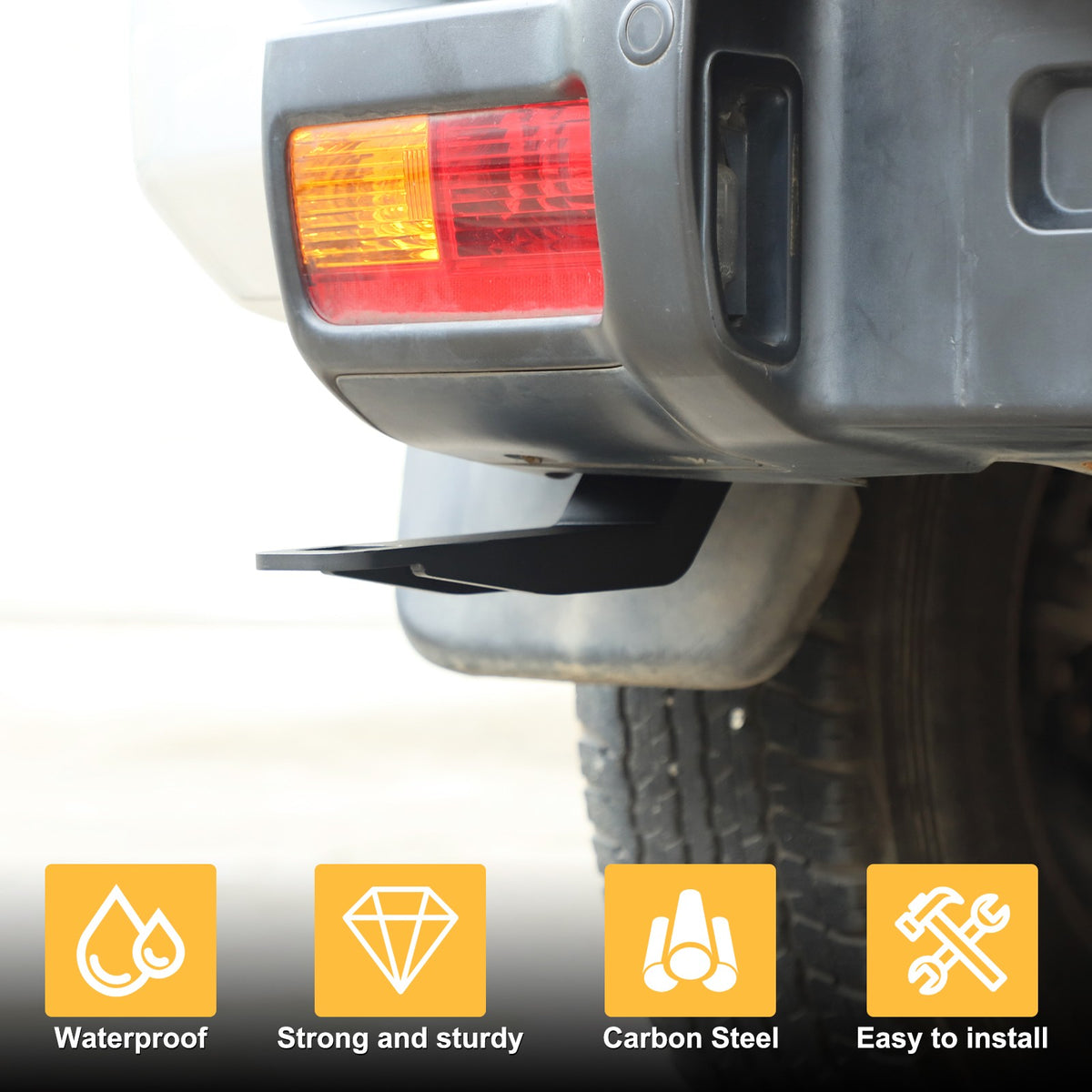 Steel Rear Bumper Tow Hook For Toyota FJ Cruiser 2007‑2021 21