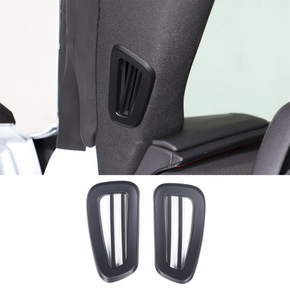 Matte Black ABS Full Interior Set Cover Trim Kit For Corvette C8 2020-25 - Styles 6-10 32