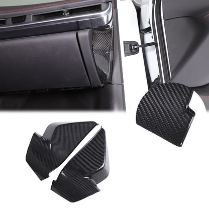 Real Carbon Fiber Interior Door Pillar Trim Cover For Corvette C8 2020+ 23