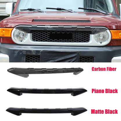 Front Grille Headlight Upper Molding Trim For Toyota FJ Cruiser 2007-2021 1