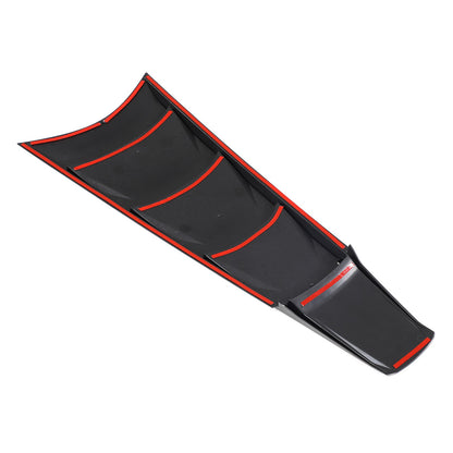 Piano Black Rear Split Window Applique Louver Trim For Corvette C8 Z51 2020+ 20