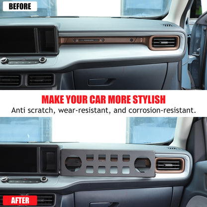 Aluminum Multi-functional Passenger Side Storage Rack For Ford Maverick 2022+ 4