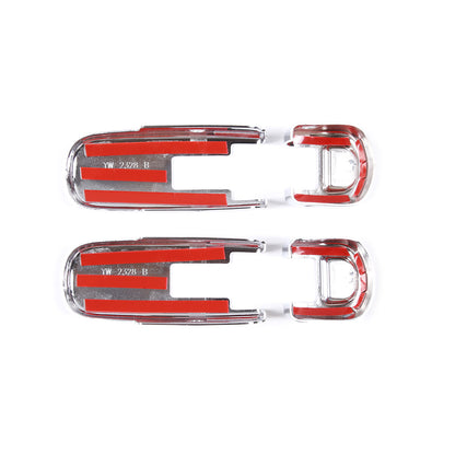 Silver Chrome Exterior Door Handle Mirror Hood Vent Trim Kit For Hummer H2 03-09 78