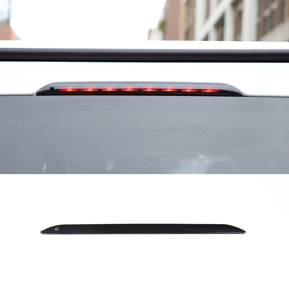 Rear Tail Light Hood Cover Trim Smoke black Kit For Benz G W464 G500 G63 19-23 14