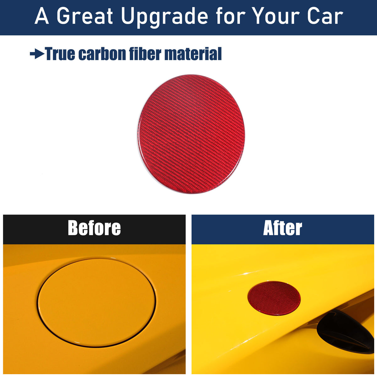Red Real Carbon Fiber Interior Exterior Conosle Trim Cover For Lotus EMIRA 21-25 96