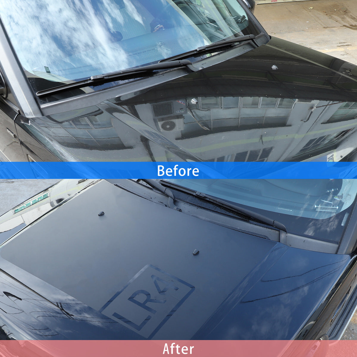 Bumper Hood Vinyl Decal Sticker For Land Rover Discovery LR4 L319 2010-2016 3