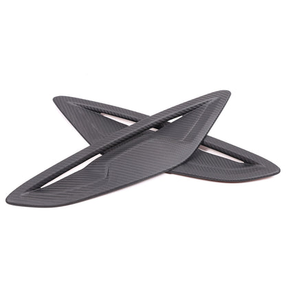 Matte Real Carbon Fiber Side Fender Trim For BMW 8 Series G14 G15 2019-2023 8