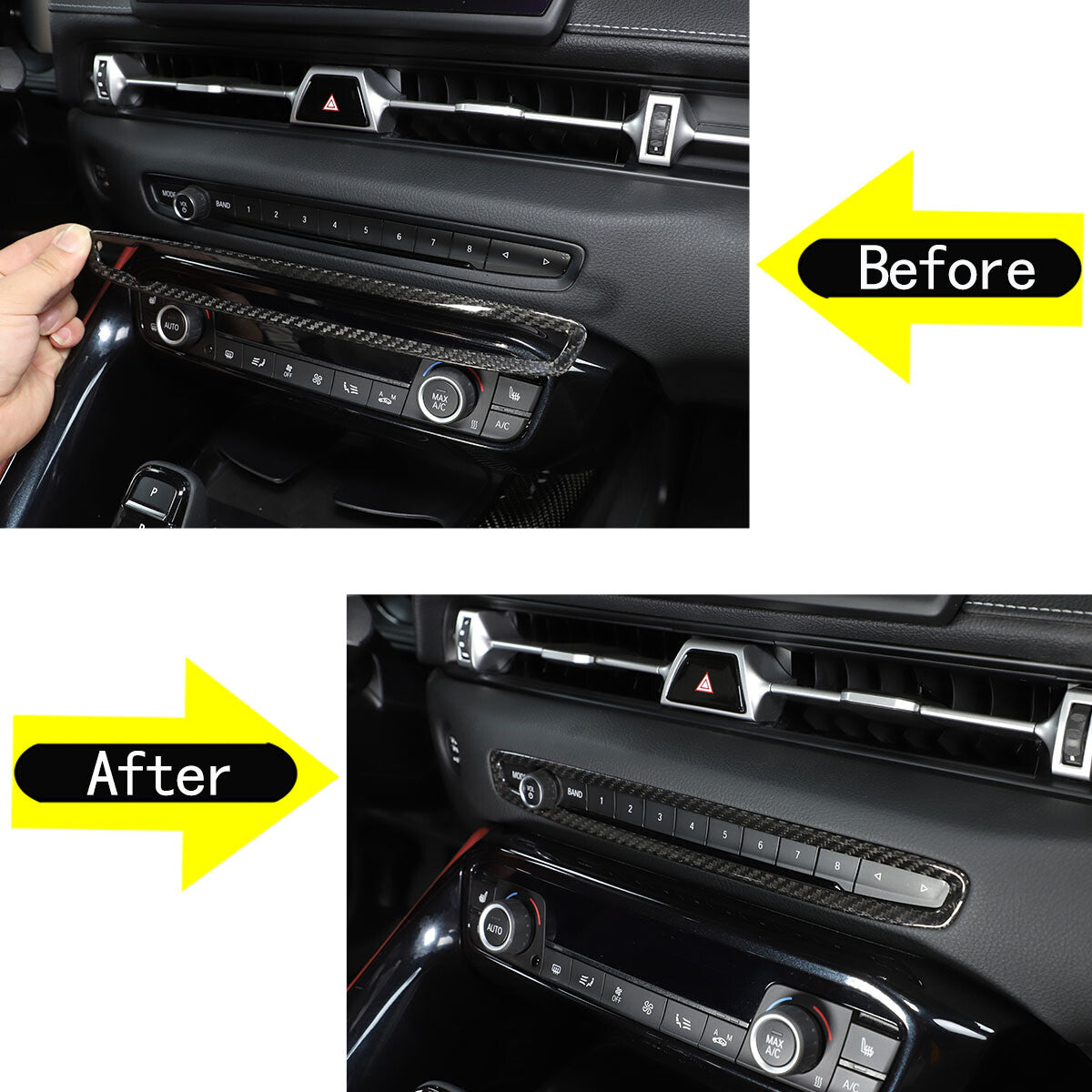 Carbon Fiber Car Accessories Interior exterior Cover Trim For Toyota Supra 19-24 139