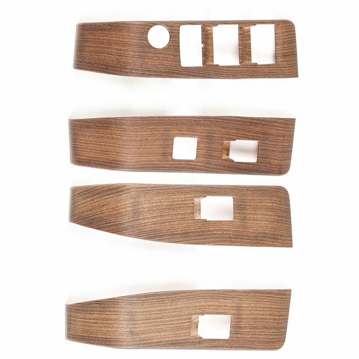 Wood Grain Interior Center Console Cover Trim For Toyota Tacoma 2016-2023 93