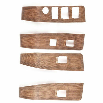Wood Grain Interior Center Console Cover Trim For Toyota Tacoma 2016-2023 93