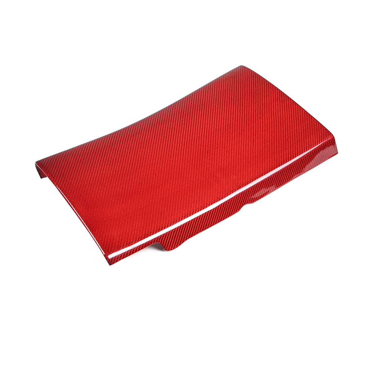 Red Real Carbon Fiber Full Interior Set Decor Trim Kit for Corvette C8 20-25 - Styles 46-50 49