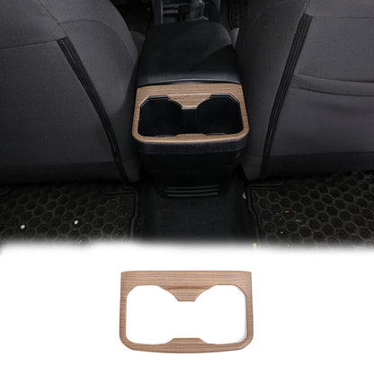 Wood Grain Interior Center Console Cover Trim For Toyota Tacoma 2016-2023 97
