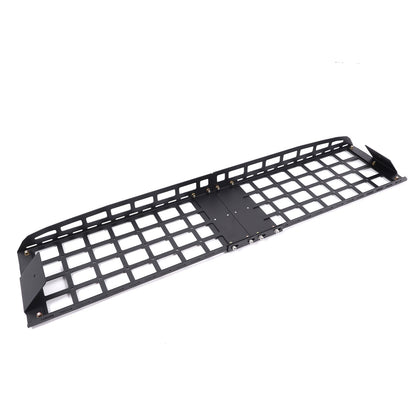 Aluminum Rear Roof Hanging Rack Molle Panel For Nissan Frontier King Cab 2009-17 13