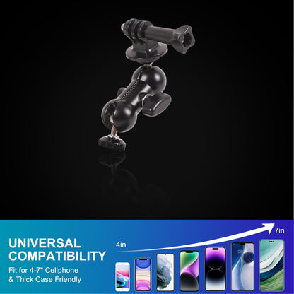 Dashboard Phone Mount W Action Cam Bracket For Land Rover Defender L663 2020-23 13