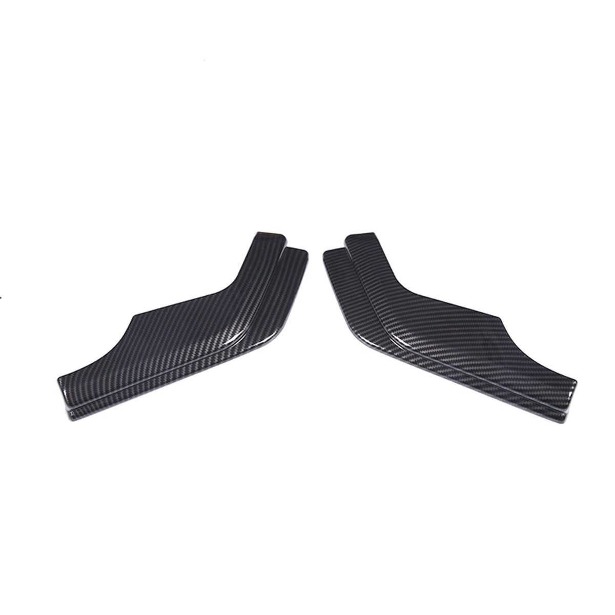 6PCS Carbon Fiber Pattern Interior Door Panel Cover Set For Corvette C8 2020-26 21