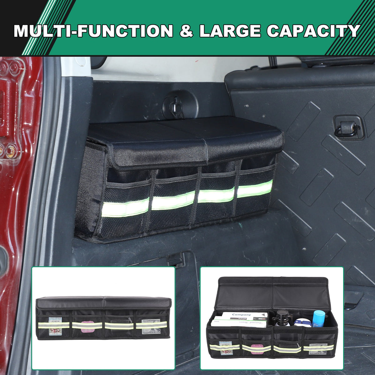 Trunk Cargo Left Side Storage Organizer Box For Toyota FJ Cruiser 2007-2021 1