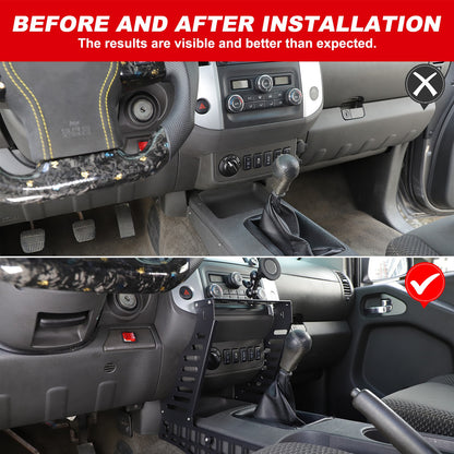 Center Console Multi-Functional Expansion Platform For Nissan Frontier 2009-2017 20