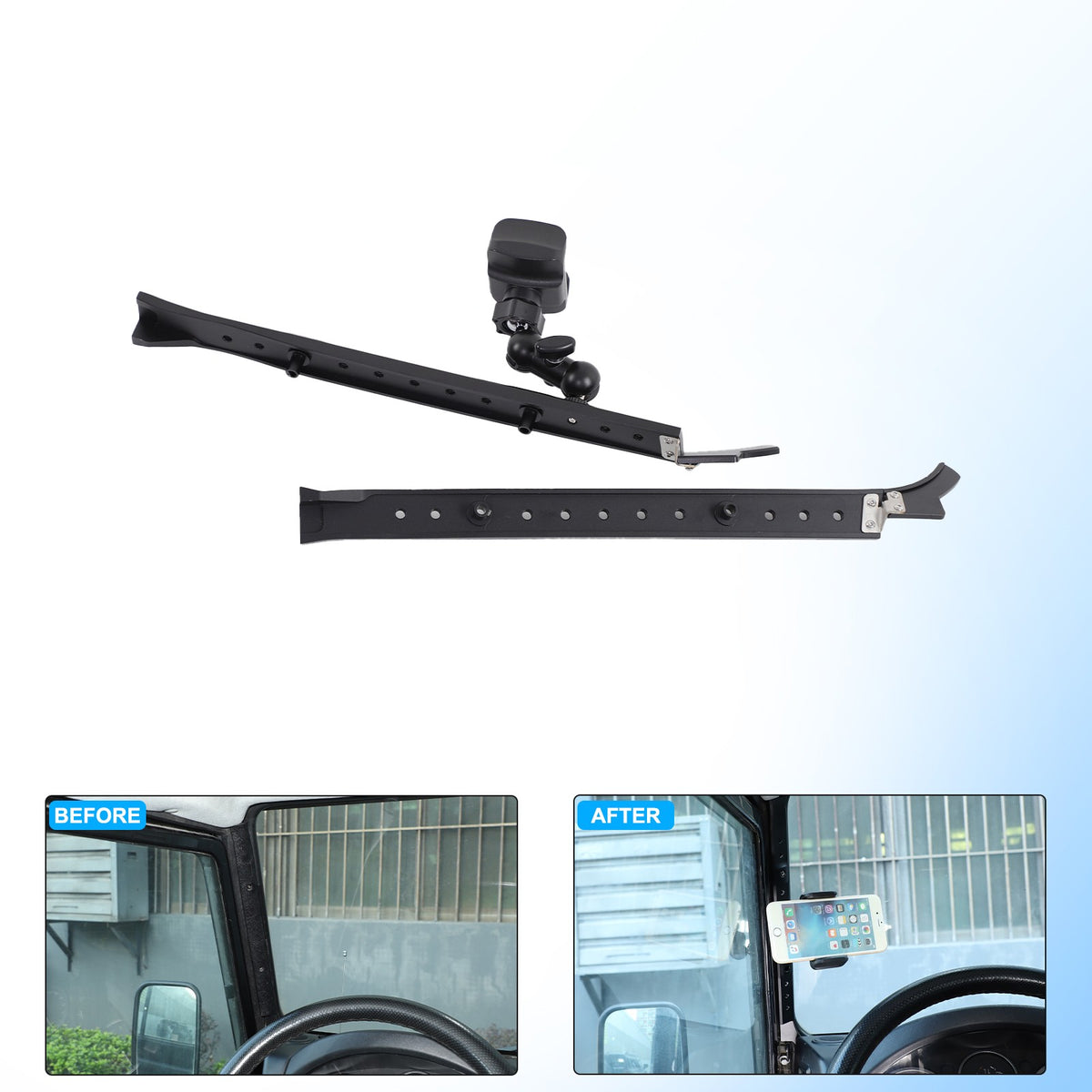 A-Pillar Mount Holder Bracket Clip For Land Rover Defender L316 2004-2018 20