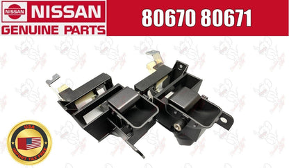 NIssan Genuine R35 GT-R 2007- Door handle inside assembly Left & Right Set OEM 1