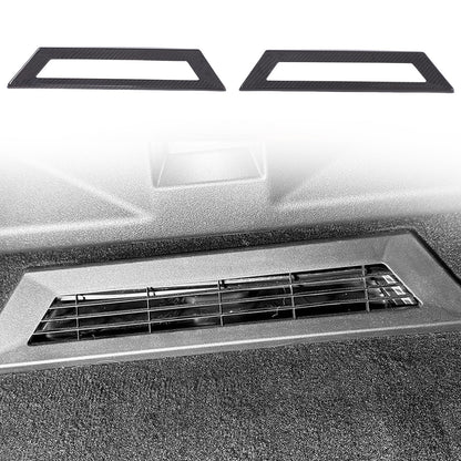 Real Dry Carbon Fiber Center Console Interior Trim For Tesla Cybertruck 2024+ 3